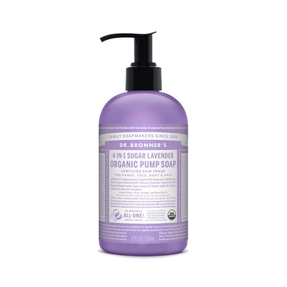 Dr. Bronner's Organic Sugar Soap Pump 355mL