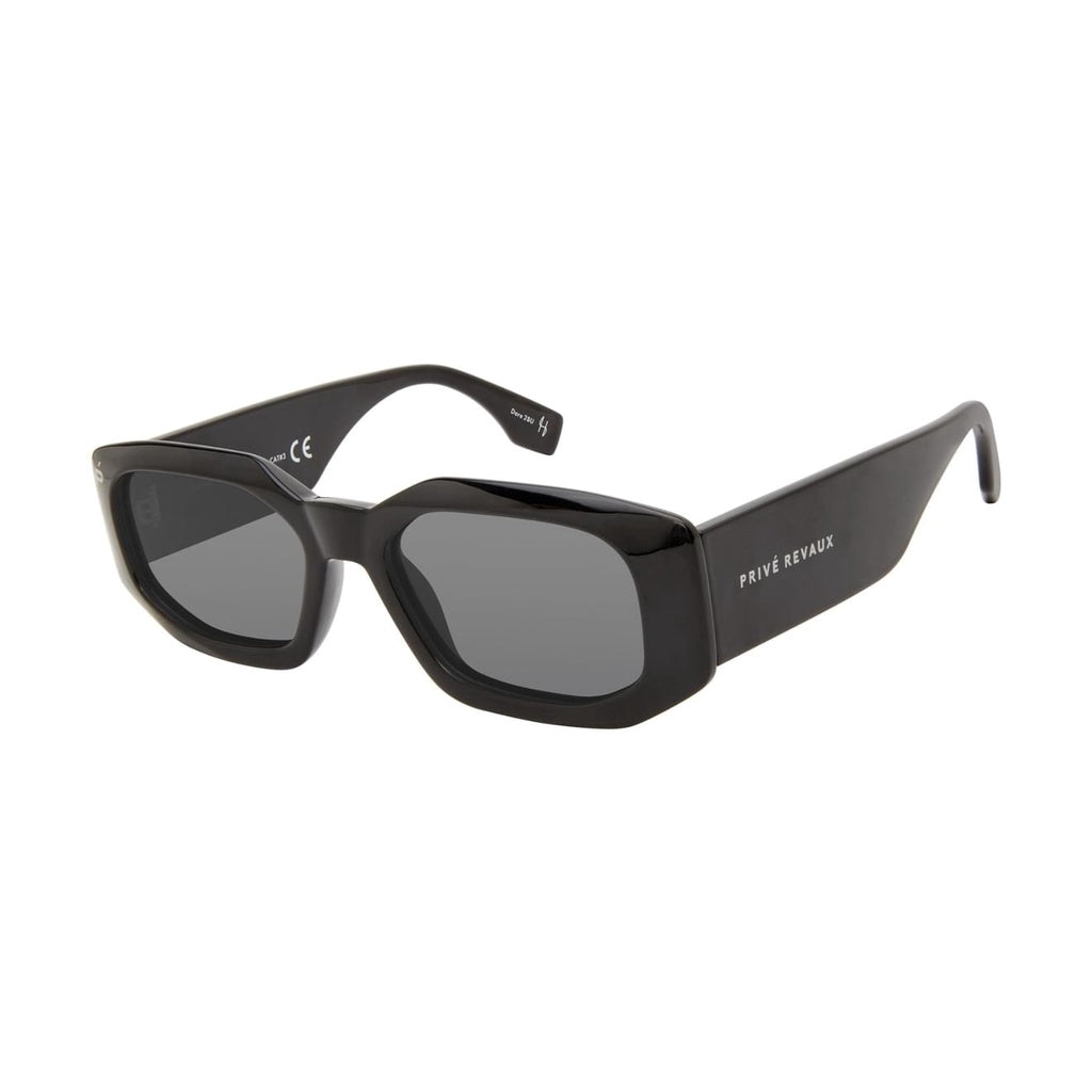 Prive Revaux The Paris Sunglasses Black Aviator Polarized Lens