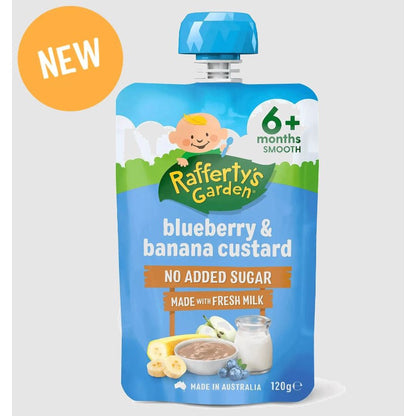 Raffertys Garden Baby Food 6+ Months Puree or Smooth (Australia)
