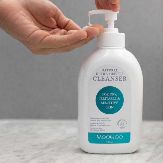 MOOGOO Ultra Gentle Cleanser Dry Irritable & Sensitive Skin 500ml