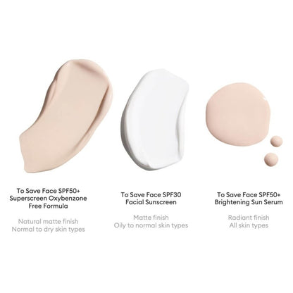 Mecca Cosmetica To Save Face Superscreen SPF 50+ 30g or 75g