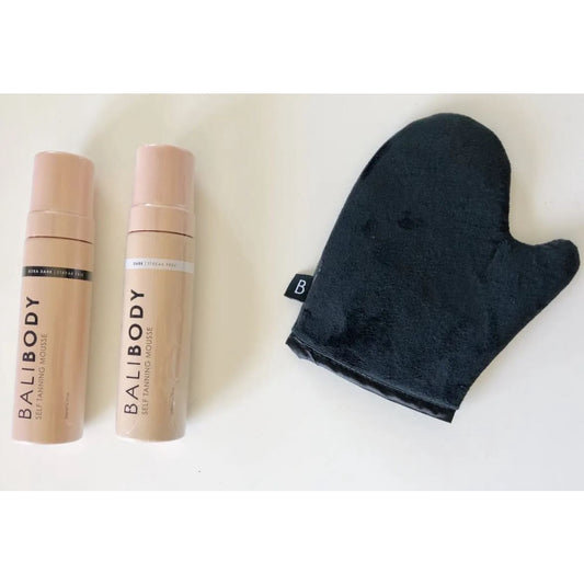 Bali Body Luxe Self Tanning Mitt Black Australia