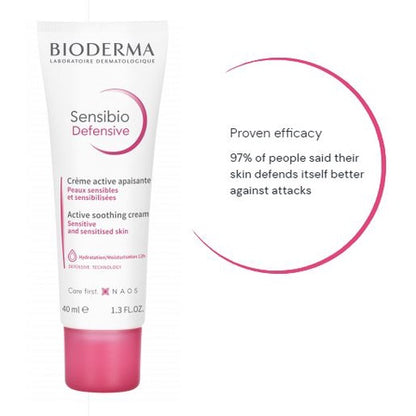 Bioderma Sensibio Defensive Active Soothing Cream 40ml