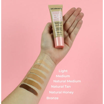 MCoBeauty MIRACLE BB CREAM Skin-Perfecting Beauty Tint Balm Cream