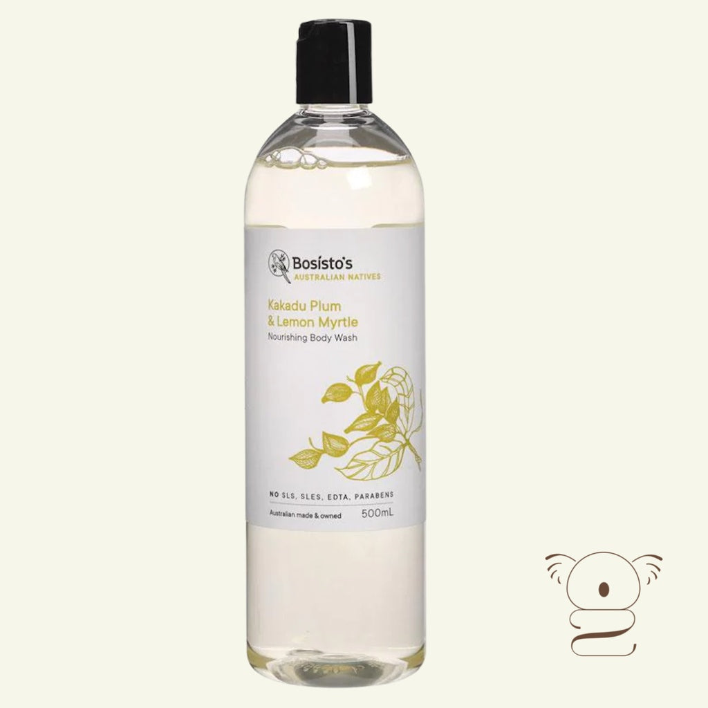 Bosisto's Kakadu Plum & Lemon Myrtle Nourishing Body Wash Australian Brand