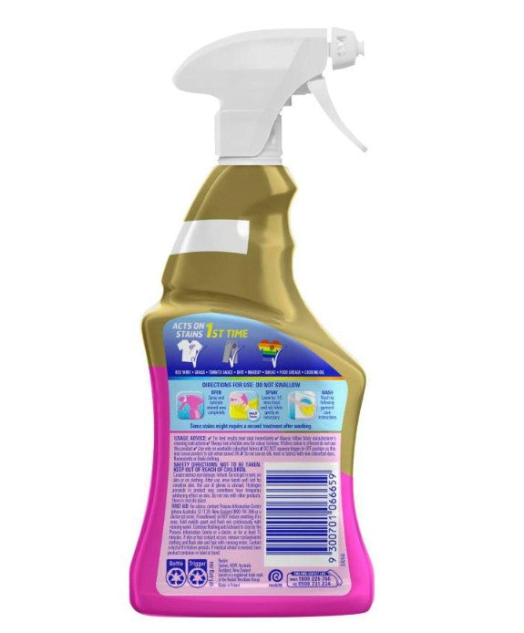Vanish Preen Oxi Action Gold Ultra Power Fabric Stain Remover Spray 450ml