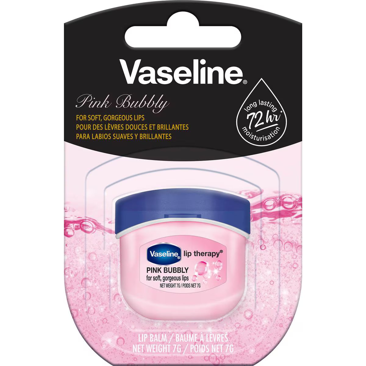 Vaseline Lip Therapy Pink Bubbly Balm 7g